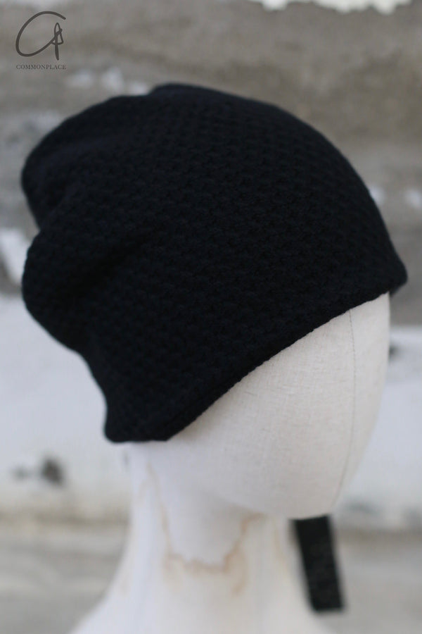 DEVOA 24 Autumn and Winter Knitted Hat Japan DVA-TK-KC22-HEI BLACK TK-KC22